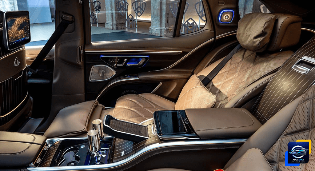Mercedes Maybach EQS SUV interior and features